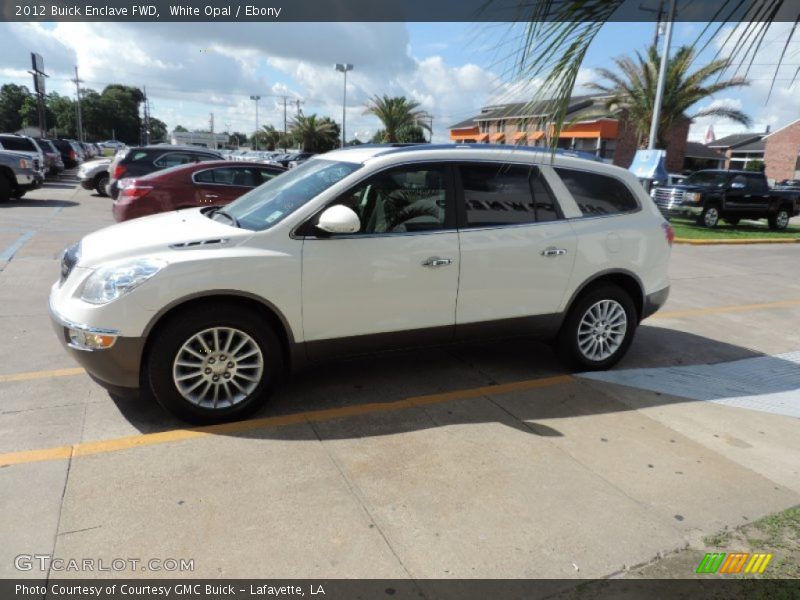 White Opal / Ebony 2012 Buick Enclave FWD