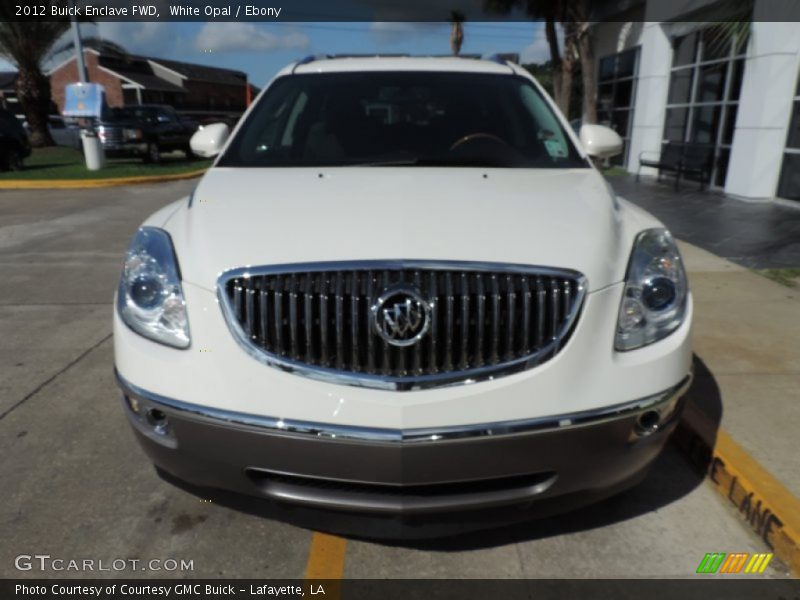 White Opal / Ebony 2012 Buick Enclave FWD
