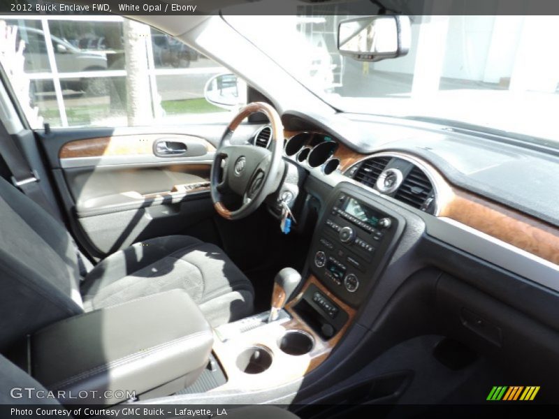 White Opal / Ebony 2012 Buick Enclave FWD