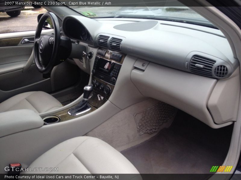 Capri Blue Metallic / Ash 2007 Mercedes-Benz C 230 Sport
