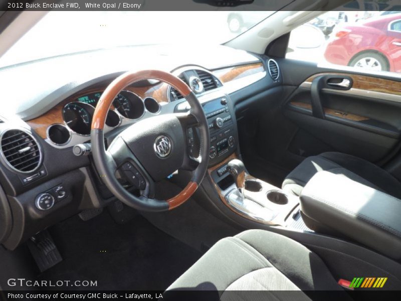 White Opal / Ebony 2012 Buick Enclave FWD