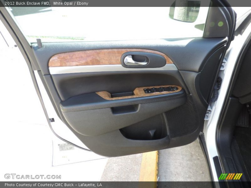 White Opal / Ebony 2012 Buick Enclave FWD