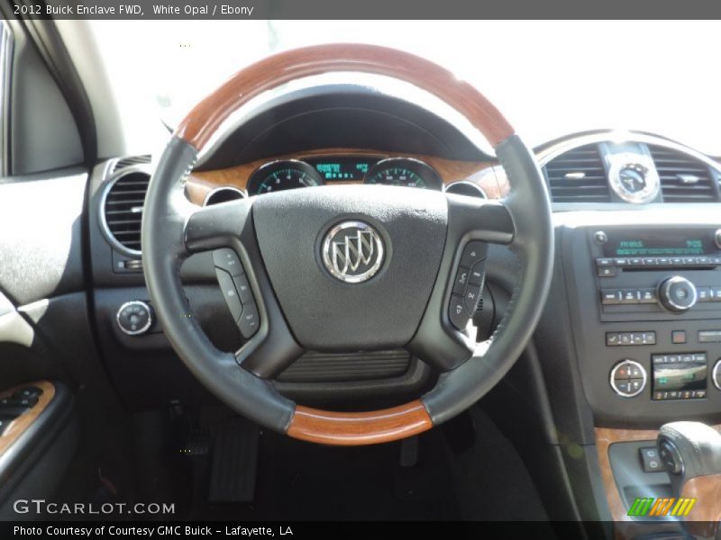White Opal / Ebony 2012 Buick Enclave FWD
