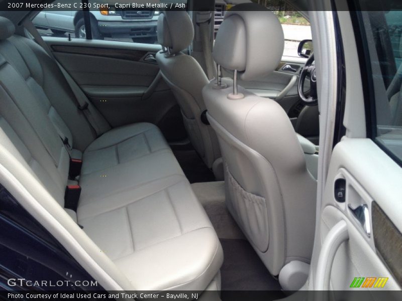 Capri Blue Metallic / Ash 2007 Mercedes-Benz C 230 Sport