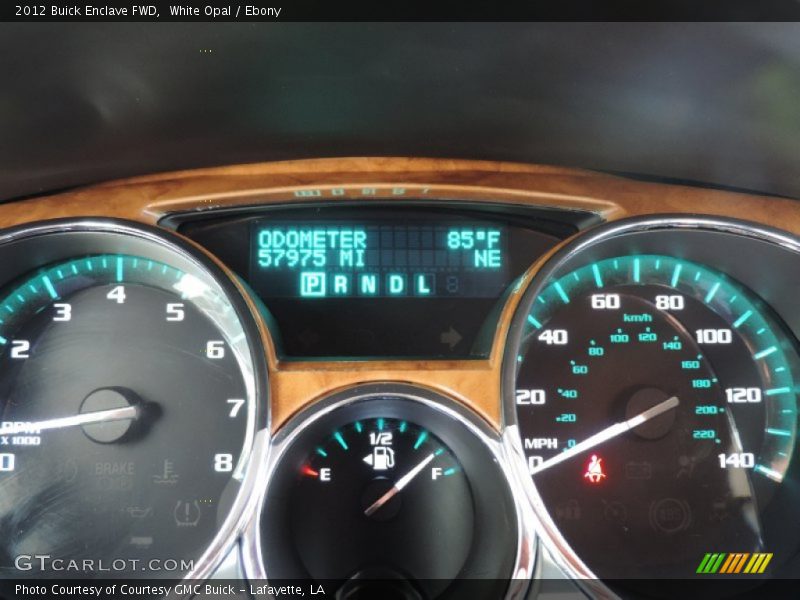 White Opal / Ebony 2012 Buick Enclave FWD