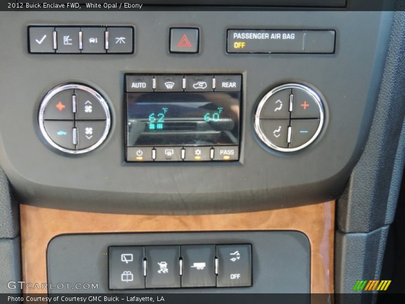 White Opal / Ebony 2012 Buick Enclave FWD