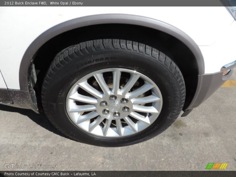 White Opal / Ebony 2012 Buick Enclave FWD