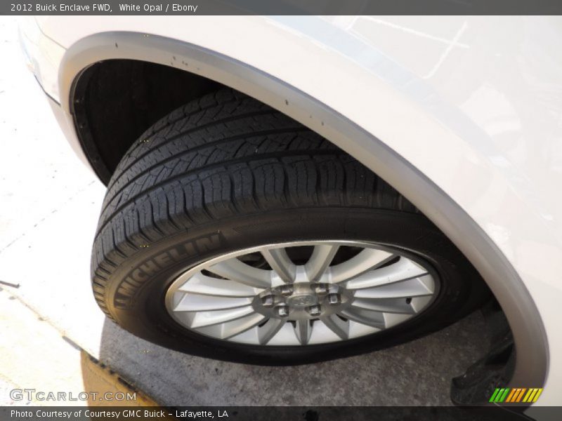 White Opal / Ebony 2012 Buick Enclave FWD