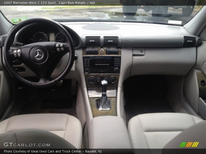 Capri Blue Metallic / Ash 2007 Mercedes-Benz C 230 Sport