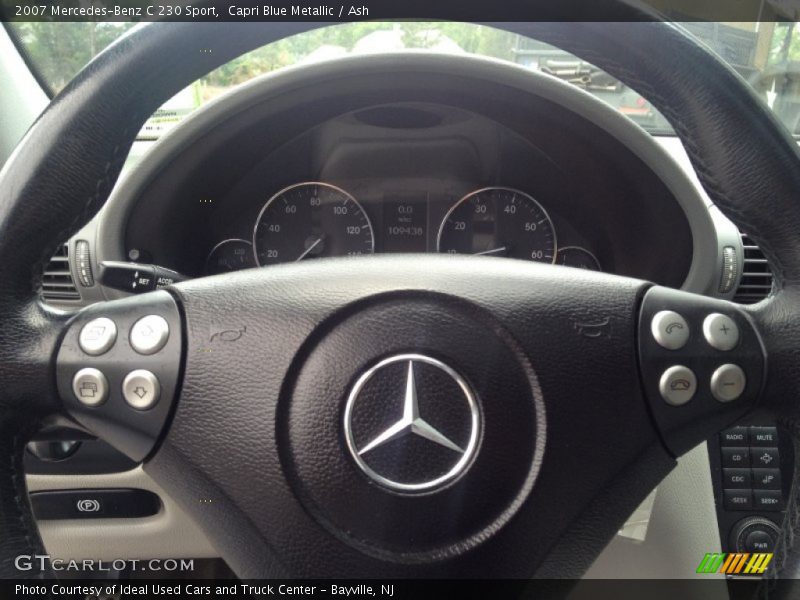 Capri Blue Metallic / Ash 2007 Mercedes-Benz C 230 Sport
