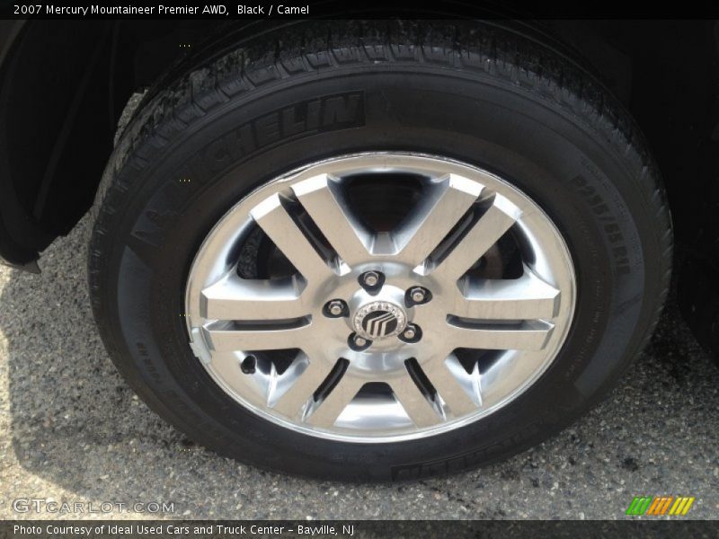 Black / Camel 2007 Mercury Mountaineer Premier AWD