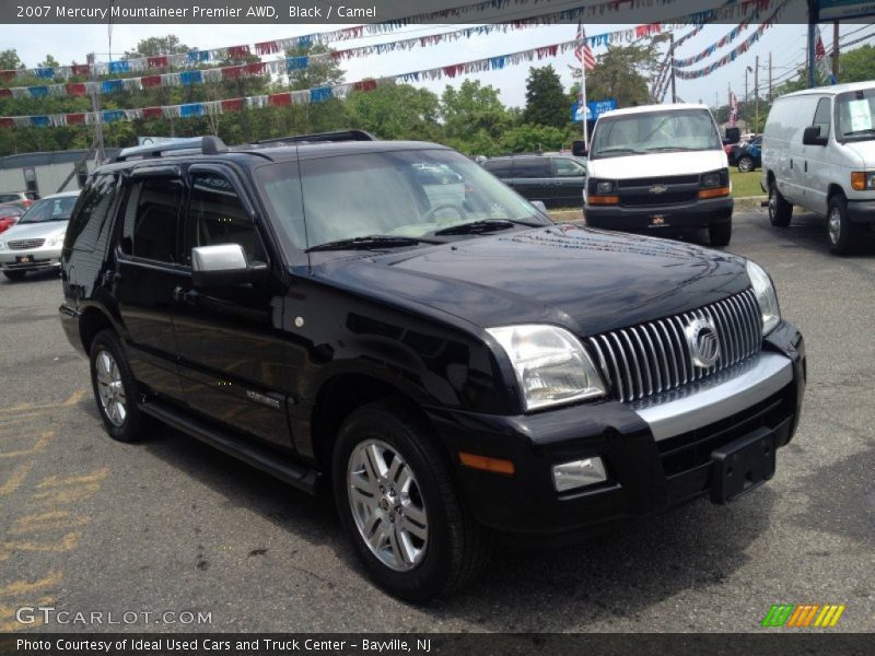 Black / Camel 2007 Mercury Mountaineer Premier AWD