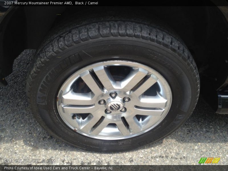 Black / Camel 2007 Mercury Mountaineer Premier AWD