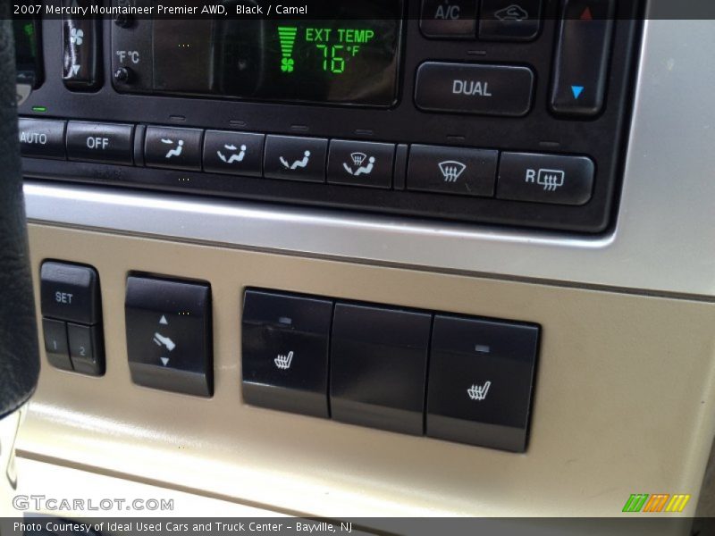 Black / Camel 2007 Mercury Mountaineer Premier AWD
