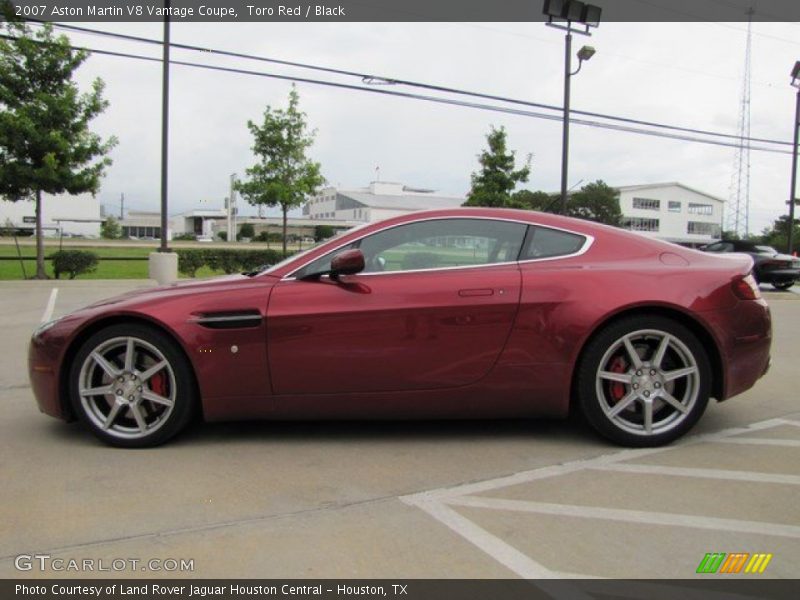  2007 V8 Vantage Coupe Toro Red