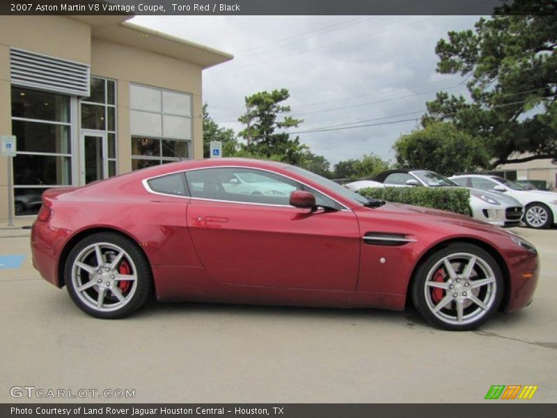  2007 V8 Vantage Coupe Toro Red