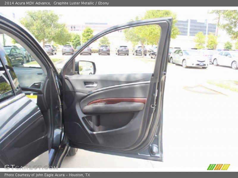 Graphite Luster Metallic / Ebony 2014 Acura MDX Advance