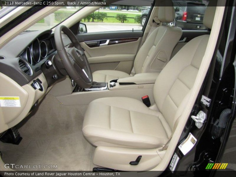 Black / Almond/Mocha 2013 Mercedes-Benz C 250 Sport