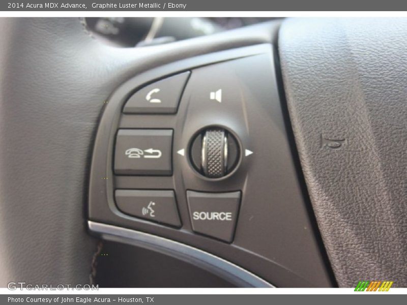 Graphite Luster Metallic / Ebony 2014 Acura MDX Advance