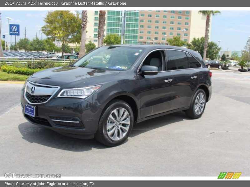 Graphite Luster Metallic / Graystone 2014 Acura MDX Technology