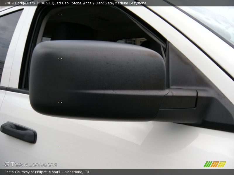 Stone White / Dark Slate/Medium Graystone 2009 Dodge Ram 1500 ST Quad Cab