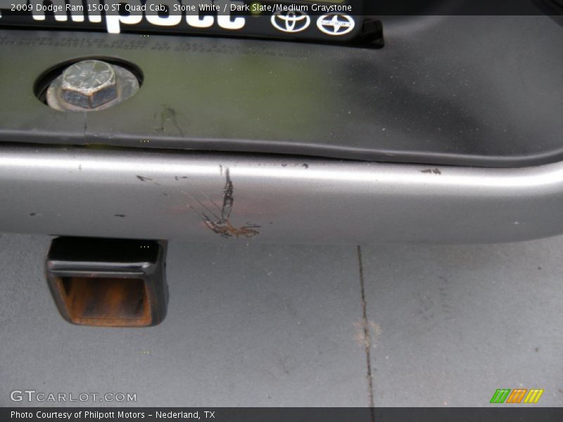 Stone White / Dark Slate/Medium Graystone 2009 Dodge Ram 1500 ST Quad Cab