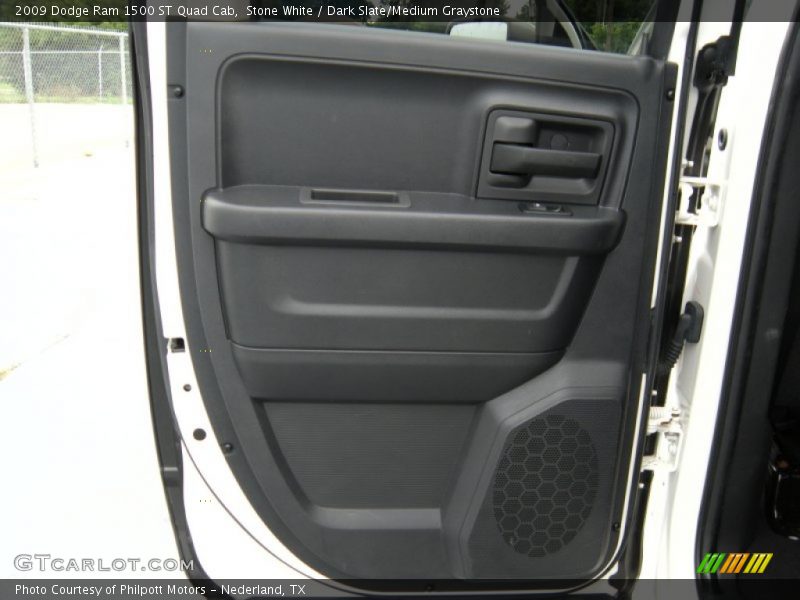 Stone White / Dark Slate/Medium Graystone 2009 Dodge Ram 1500 ST Quad Cab