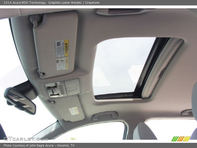 Graphite Luster Metallic / Graystone 2014 Acura MDX Technology