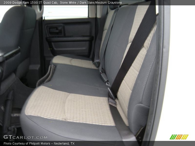 Stone White / Dark Slate/Medium Graystone 2009 Dodge Ram 1500 ST Quad Cab