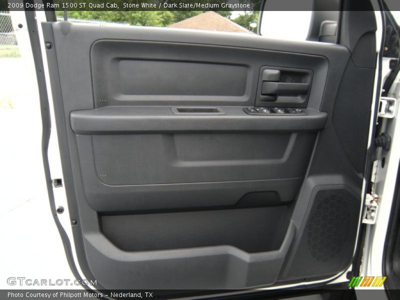 Stone White / Dark Slate/Medium Graystone 2009 Dodge Ram 1500 ST Quad Cab