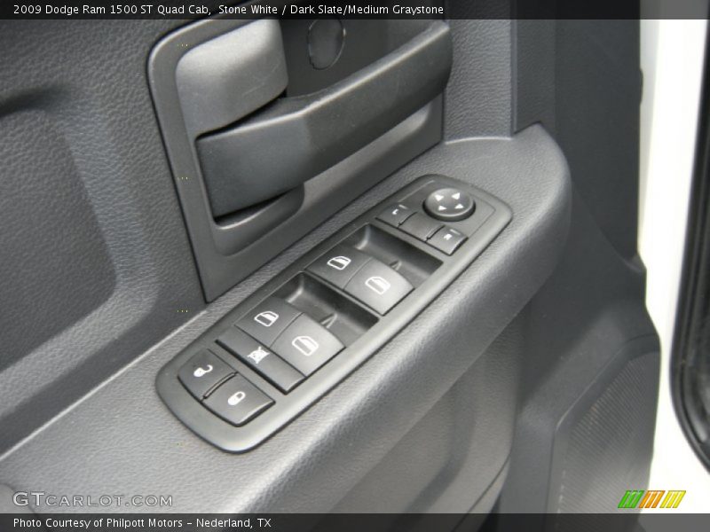Stone White / Dark Slate/Medium Graystone 2009 Dodge Ram 1500 ST Quad Cab