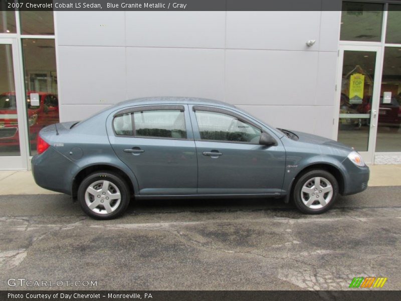 Blue Granite Metallic / Gray 2007 Chevrolet Cobalt LS Sedan