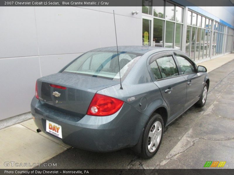 Blue Granite Metallic / Gray 2007 Chevrolet Cobalt LS Sedan