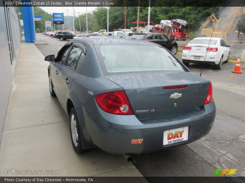 Blue Granite Metallic / Gray 2007 Chevrolet Cobalt LS Sedan
