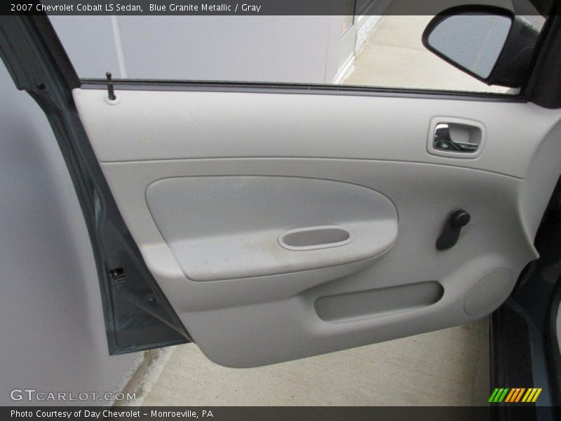 Blue Granite Metallic / Gray 2007 Chevrolet Cobalt LS Sedan