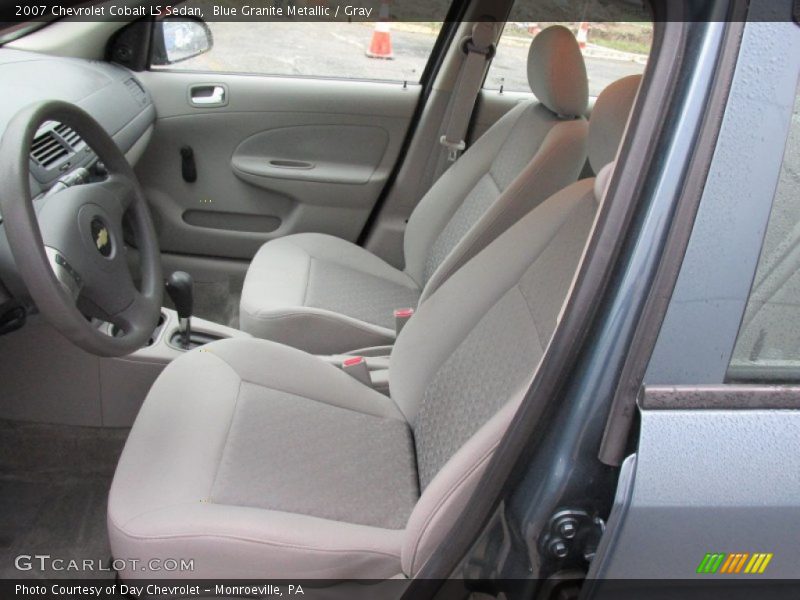 Blue Granite Metallic / Gray 2007 Chevrolet Cobalt LS Sedan