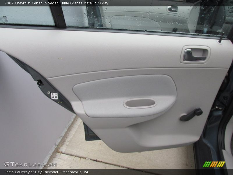 Blue Granite Metallic / Gray 2007 Chevrolet Cobalt LS Sedan