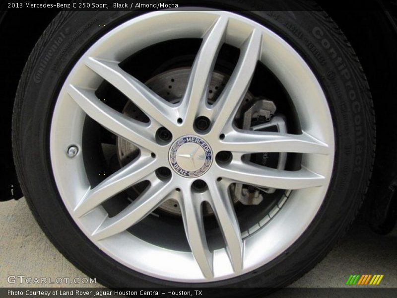 Black / Almond/Mocha 2013 Mercedes-Benz C 250 Sport
