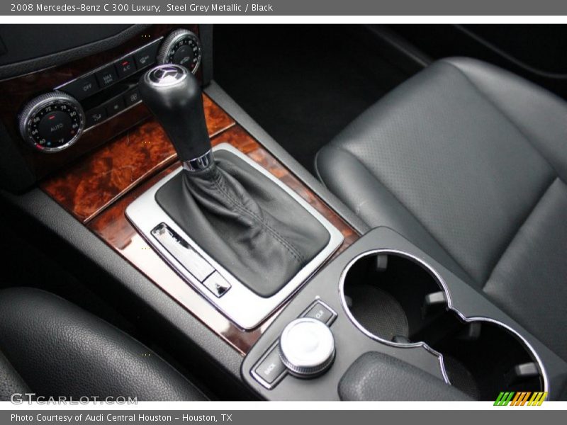 Steel Grey Metallic / Black 2008 Mercedes-Benz C 300 Luxury