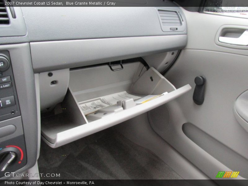 Blue Granite Metallic / Gray 2007 Chevrolet Cobalt LS Sedan