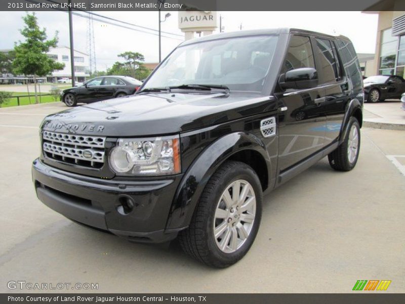 Santorini Black Metallic / Ebony 2013 Land Rover LR4 HSE