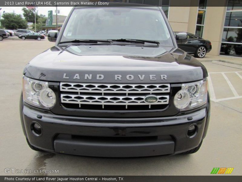 Santorini Black Metallic / Ebony 2013 Land Rover LR4 HSE