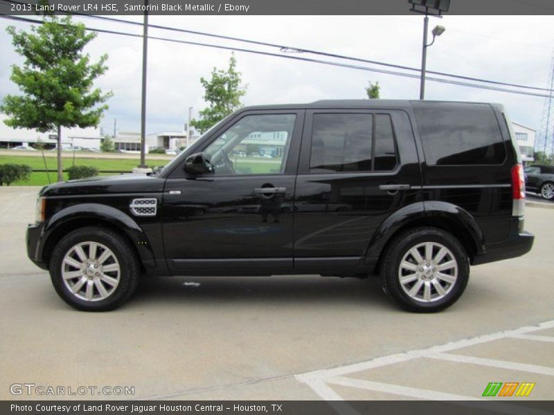 Santorini Black Metallic / Ebony 2013 Land Rover LR4 HSE