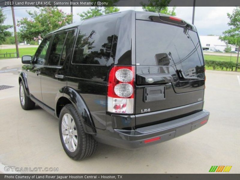 Santorini Black Metallic / Ebony 2013 Land Rover LR4 HSE