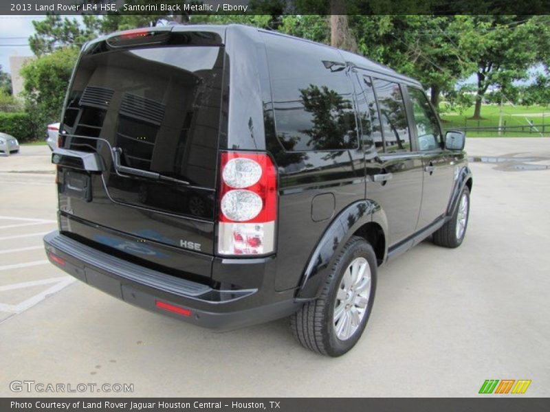 Santorini Black Metallic / Ebony 2013 Land Rover LR4 HSE