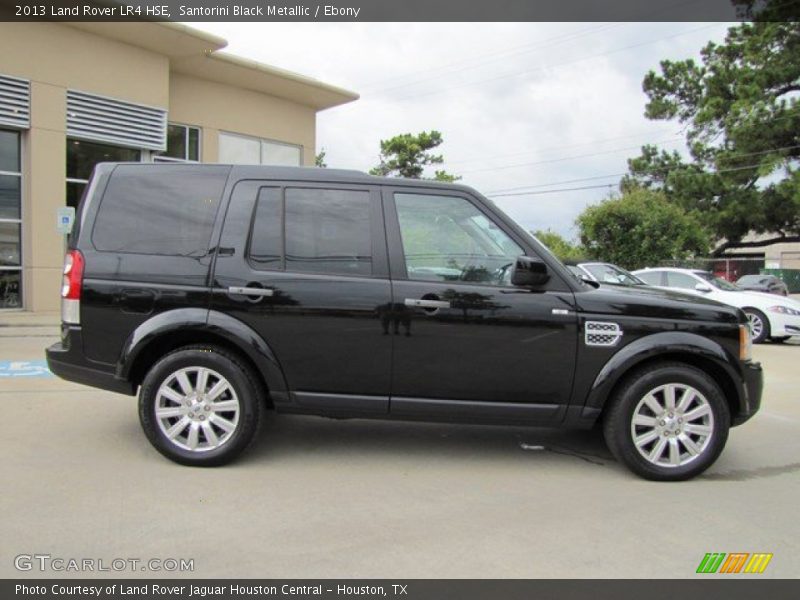 Santorini Black Metallic / Ebony 2013 Land Rover LR4 HSE