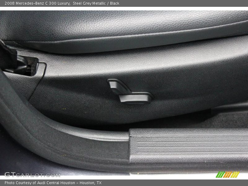 Steel Grey Metallic / Black 2008 Mercedes-Benz C 300 Luxury