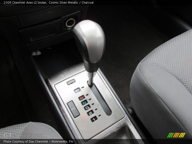 Cosmic Silver Metallic / Charcoal 2008 Chevrolet Aveo LS Sedan