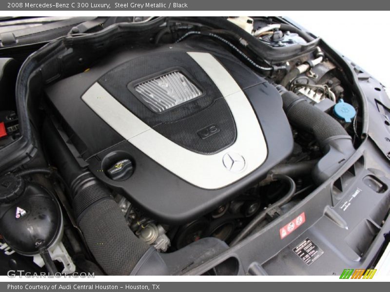 Steel Grey Metallic / Black 2008 Mercedes-Benz C 300 Luxury