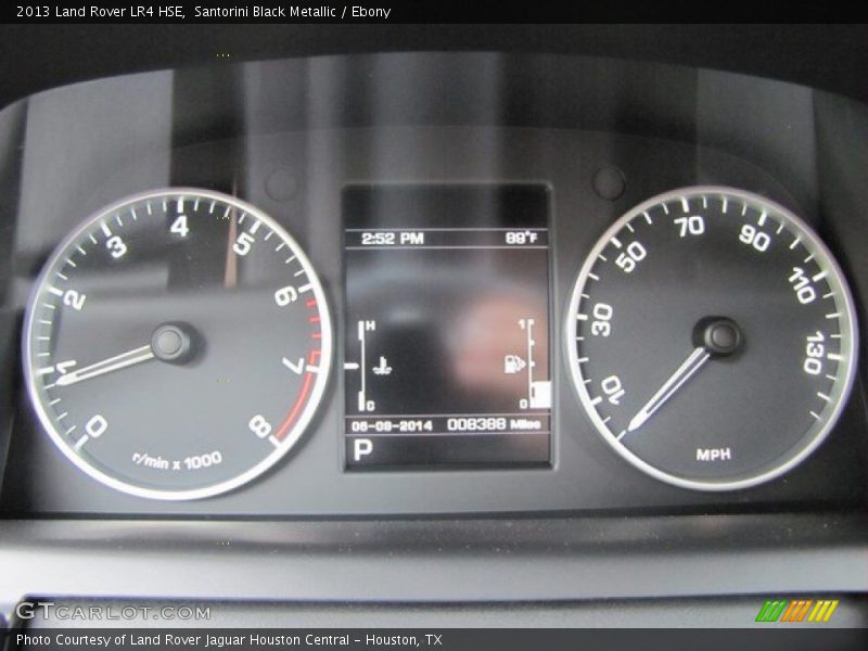 Santorini Black Metallic / Ebony 2013 Land Rover LR4 HSE